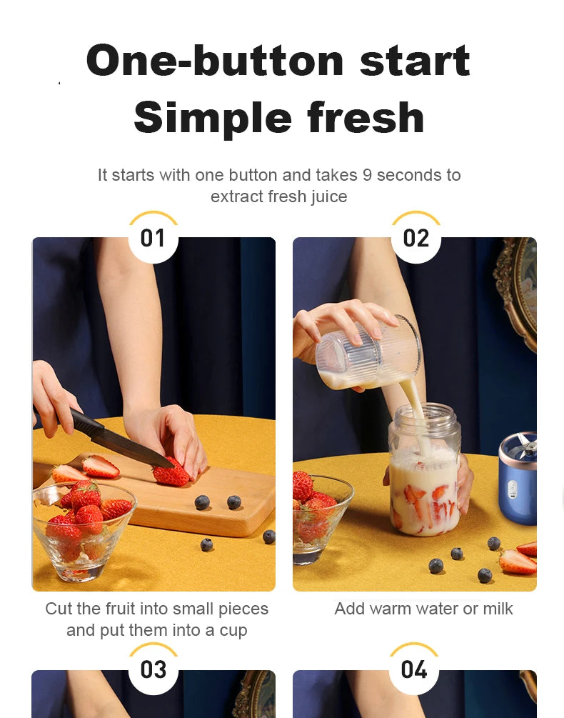 Happy Packer Portable Juicer