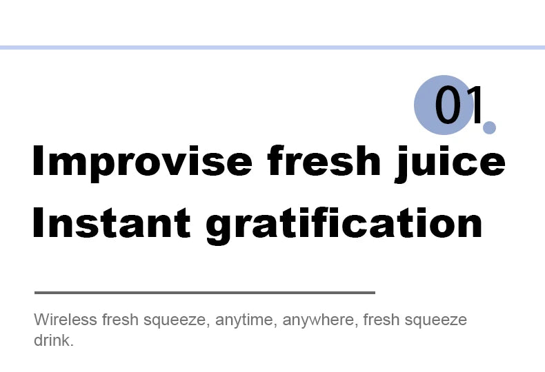 Happy Packer Portable Juicer